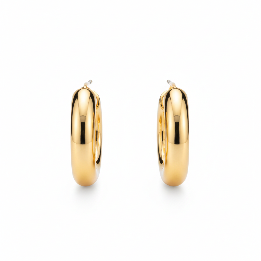 Gold Hoop Earrings